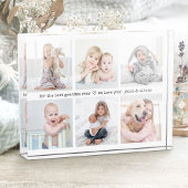 Jeder Text 6 FotoCollage Moderner Minimaler Keepak Fotoblock