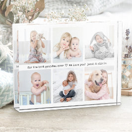 Jeder Text 6 FotoCollage Moderner Minimaler Keepak Fotoblock