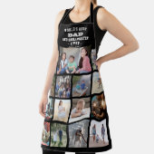 Jeder Text Foto Collage Bester Vater Grill Master Schürze (InSitu)