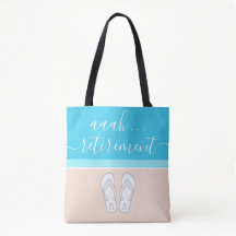 Jeder Text von Aaah Retirement Mit Monogramm Sands