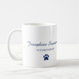 Jeder Tierarzt Name Benutzerdefiniertes Vet Klinik Kaffeetasse
