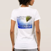 Jeder tut manchmal weh T-Shirt (Rückseite)
