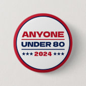 Jeder unter 80 Sonnenstunden 2024 Button (Vorderseite)