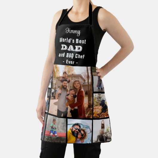 Jeder Vater, der das Bild am besten speichert Schürze (InSitu)