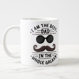 Jeder Vater verdient es, der beste Vater der Welt Jumbo-Tasse
