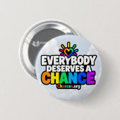 Jeder verdient eine Chance Button (Vorne & Hinten)