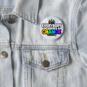 Jeder verdient eine Chance Button (Beispiel)