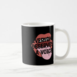 Jeder verdient einen Sprachaufkleber Kaffeetasse