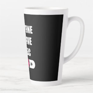 Jeder verdient Musik Milchtasse