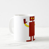 JEDER VERDIENT SEINEN EIGENEN ROBOTER KAFFEETASSE (Vorderseite Links)