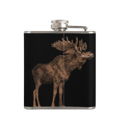 Jeder Vintage Trauzeuge mit benutzerdefinierter Fa Flachmann (Rückseite)