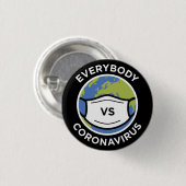 Jeder VS Coronavirus Button (Vorne & Hinten)