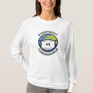 Jeder VS Coronavirus T-Shirt