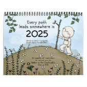 Jeder Weg führt 2025 irgendwo hin Kalender (Titelbild)