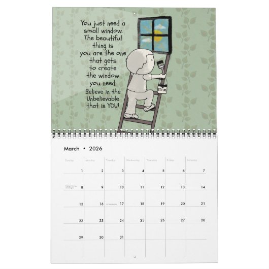 Jeder Weg führt 2025 irgendwo hin Kalender (Mär 2026)