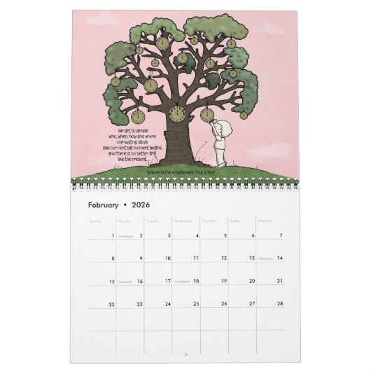 Jeder Weg führt 2025 irgendwo hin Kalender (Feb 2026)