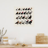 Jeder Wesen Poster (Küche)