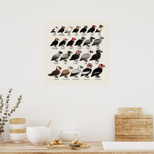 Jeder Wesen Poster (Küche)