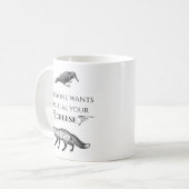 Jeder Will, den Käsefocken zu stehlen Kaffeetasse (Vorderseite Links)