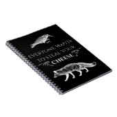 Jeder Will, den Käsefocken zu stehlen Notizblock (Rechte Seite)