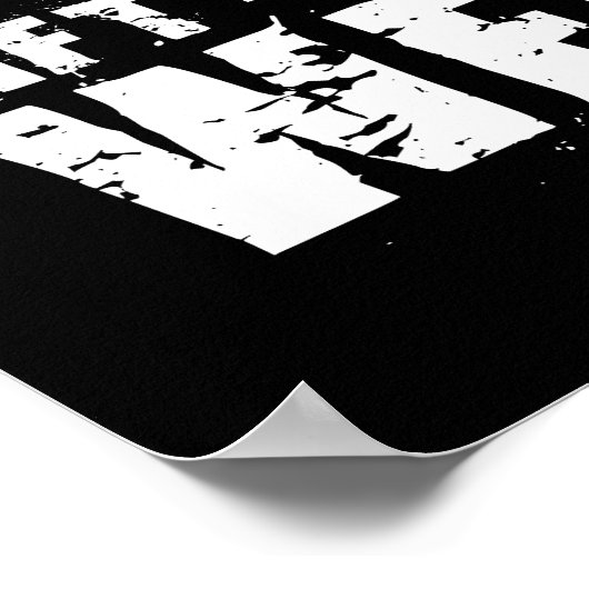 Jeder Will, ein Bodybuilder zu sein - Gym Workout Poster (Ecke)