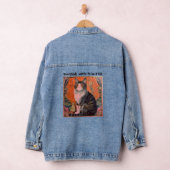 Jeder will eine Katze sein Jeansjacke (Hangar)