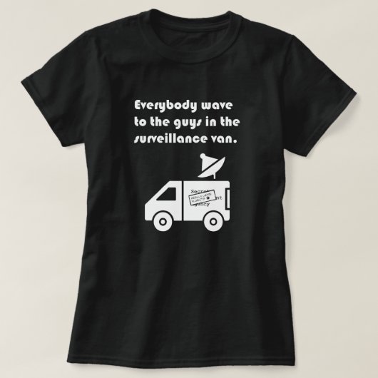 "Jeder winkt..." T-Shirt (Design vorne)