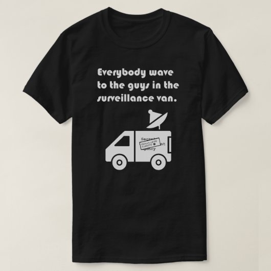 "Jeder winkt..." T-Shirt (Design vorne)