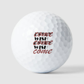 JEDER WUNSCH ERFÜLLT GOLFBALL