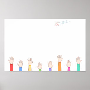 Jeder zielt auf diesen Homerun-Catch ab. Poster