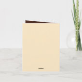 Jeder Zweck wird hinzugefügt Karte (Rückseite)