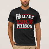 Jedermann aber Hillary - Hillary für Gefängnis - - T-Shirt (Vorderseite)