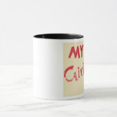 Jedermann aber ich meine Freundin - Tasse (Zentrum)