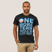 Jedermann aber Obama 2012 T-Shirt (Vorne ganz)