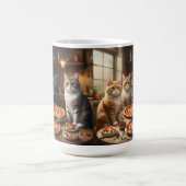 jedermann bereit für Cat Pizza Night, Kaffeetasse (Mittel)