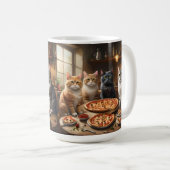 jedermann bereit für Cat Pizza Night, Kaffeetasse (VorderseiteRechts)