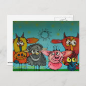 jedermann gesehenes pietje? postkarte (Vorne/Hinten)