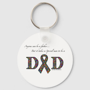 Jedermann kann ein Vater… Autismus sein Schlüsselanhänger