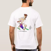 Jedermann kann hundert Meter, es laufen lassen ist T-Shirt (Rückseite)