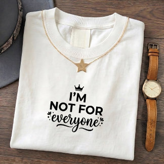 Jedermann Zitate Sarcastic Humor T-Shirt