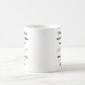 Jedermanns Arbeit für das Wochenende Kaffeetasse (Mittel)