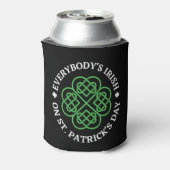 Jedermanns Ire am St Patricks Day Dosenkühler (Kanne Rückseite)