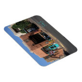 Jedermanns Lieblingscafé in Santa Fe New Mexico Magnet (Rechte Seite)