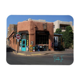 Jedermanns Lieblingscafé in Santa Fe New Mexico Magnet
