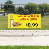 Jedes 6-Zoll-Subsystem mit einem Drink-Add-Logo an Banner (Insitu)