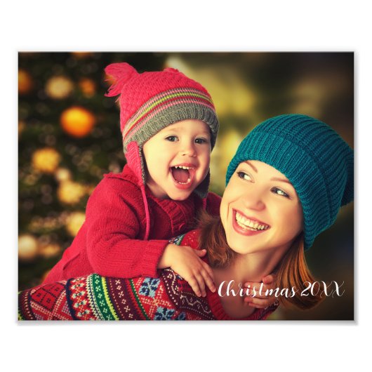 Jedes 8x10 personalisierte datierte Fotodruck (Vorne)