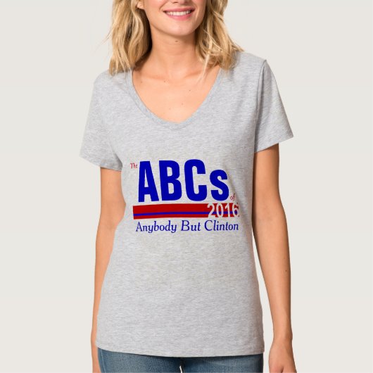 Jedes aber Clinton T-Shirt (Vorderseite)