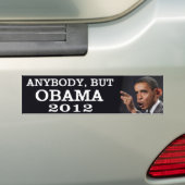 Jedes, aber Obama 2012 Autoaufkleber (Auf Auto)