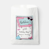 Jedes Alter, 1950er Jahre Retro-Geburtstag Geschenktütchen (Vorderseite)