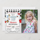 JEDES ALTER - Alice im Wunderland Einladung zum Ge (Vorderseite)